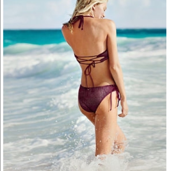 Lace up Cheekster bikini bottom - Picture 2 of 4